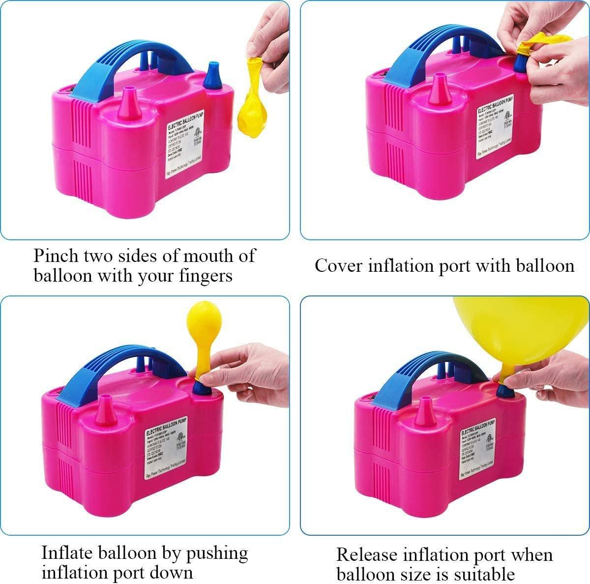 Electric Balloon Blower Pump / Electric Balloon Inflator For Decoration - Lasercutwraps Shop