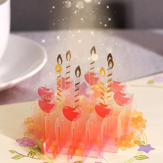 Handmade Pvc 3D Pop Up Birthday Cards - Lasercutwraps Shop