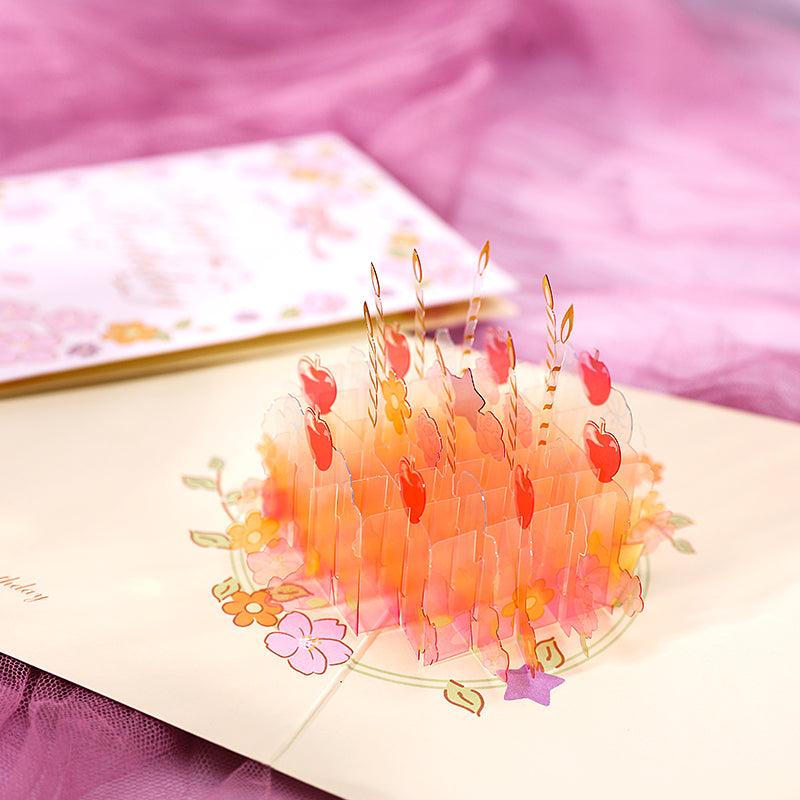 Handmade Pvc 3D Pop Up Birthday Cards - Lasercutwraps Shop