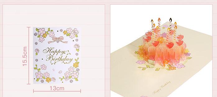 Handmade Pvc 3D Pop Up Birthday Cards - Lasercutwraps Shop