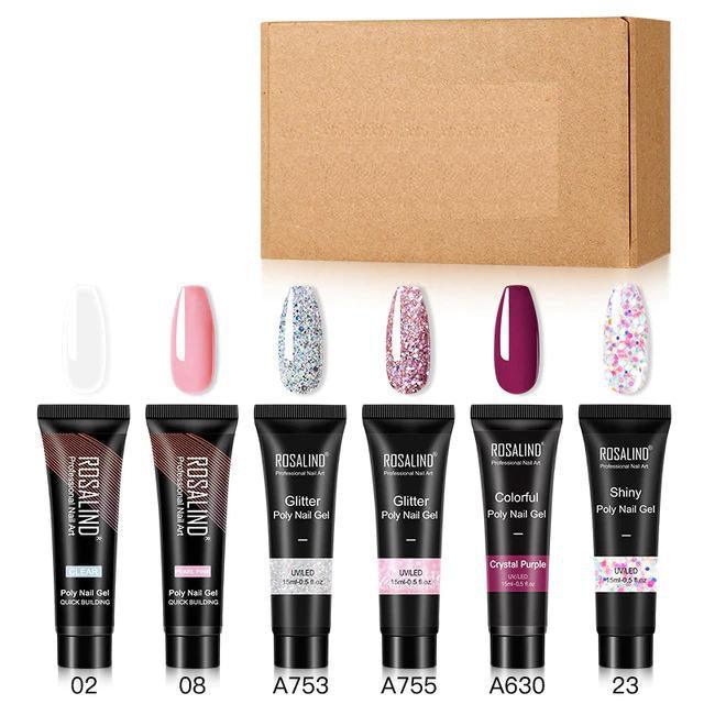 ROSALIND Poly Nail Gel Set - Lasercutwraps Shop
