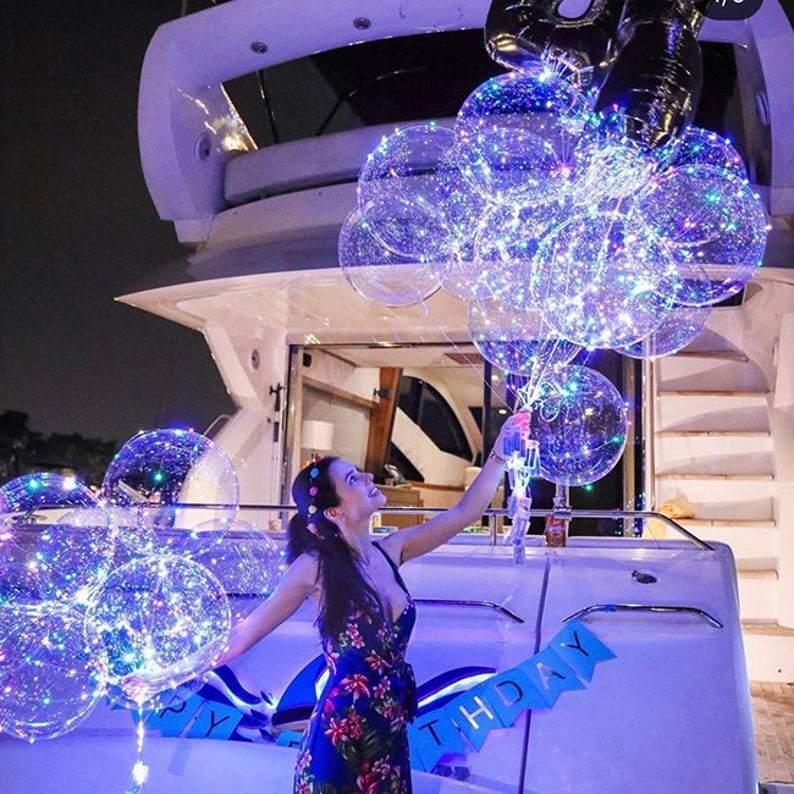 Magical Moments: Reusable Led Bobo Balloons for Engagements - Lasercutwraps Shop