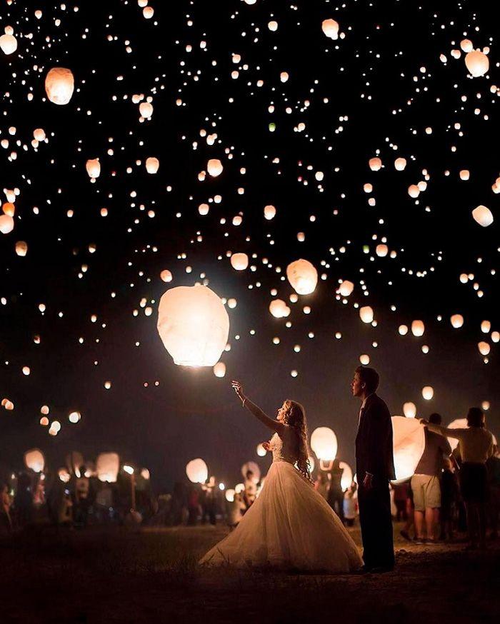 Sky Lanterns Paper Lanterns Wishing Chinese Lanterns for Wedding Send off Party Celebrations Event and Festival - Lasercutwraps Shop