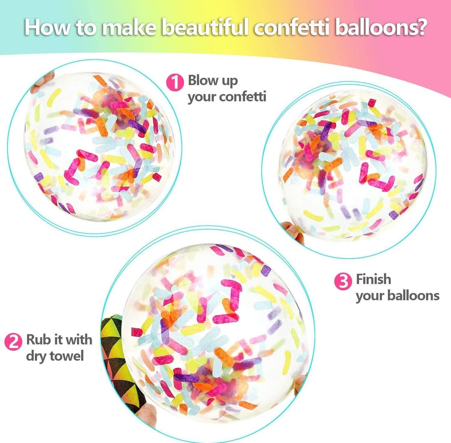 Pastel Balloon Garland Arch Kit, 110pcs Macaron Candy Colored Rainbow Assorted Latex Balloons - Lasercutwraps Shop