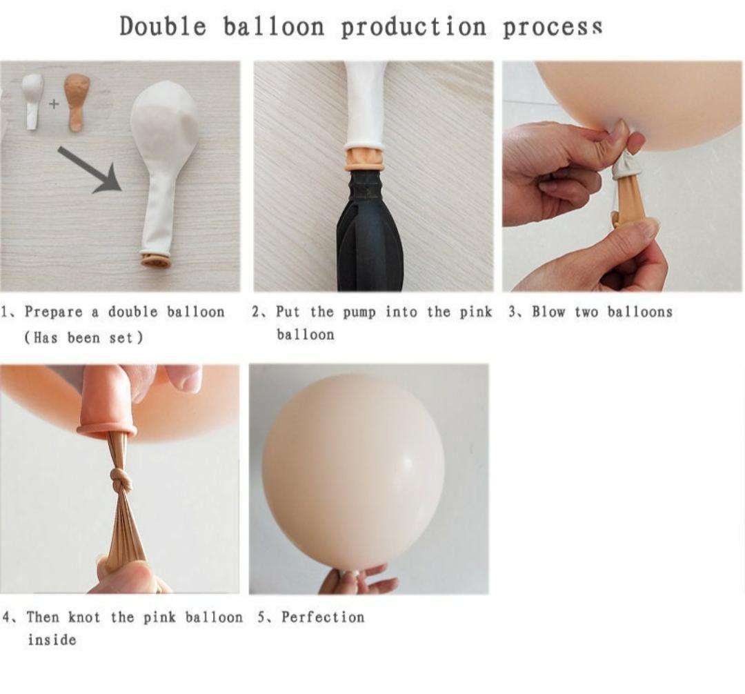 Nude Chrome Champagne Balloon Arch garland |Premium | Retro | Christmas| Boohoo | Adults Party | Baby Shower | Bridal Shower | Wedding. - Lasercutwraps Shop