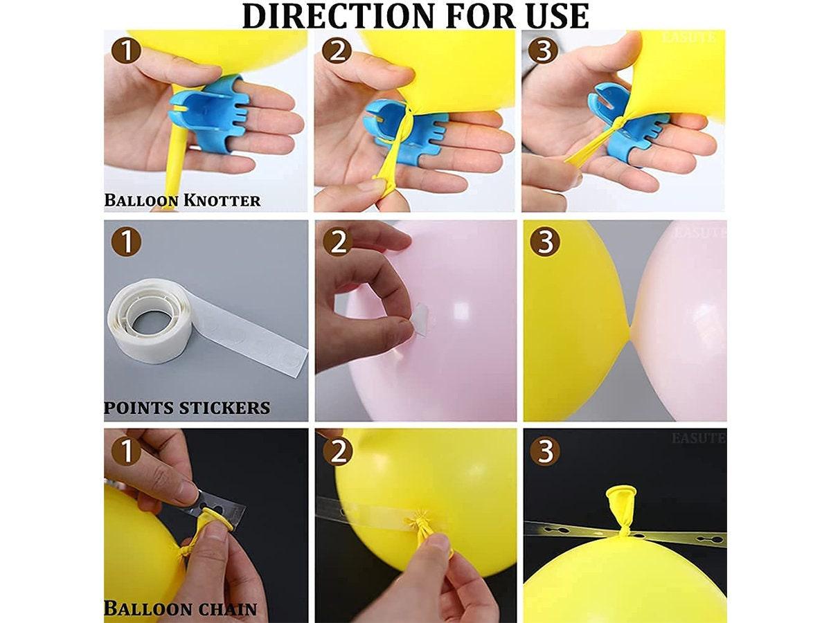 189PCS Pastel Balloons Garland Arch Kit Macaron Rainbow Balloons Purple Blue Pink Yellow Latex Balloon and Metal Gold Balloons for Decor - Lasercutwraps Shop