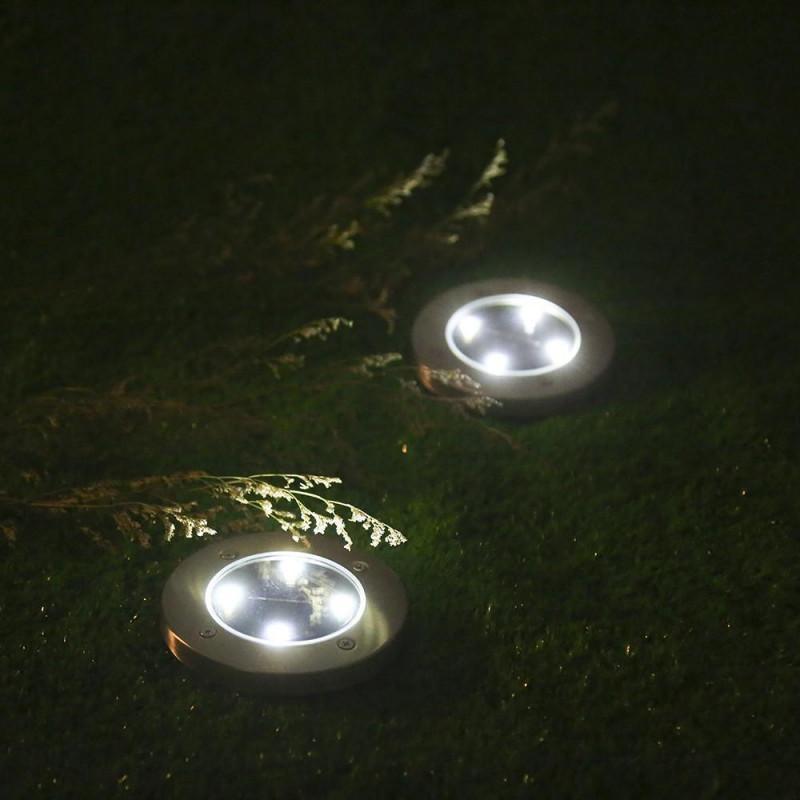 LED Solar Powered In-Ground Lights - Solar Pathway Lights - Lasercutwraps Shop