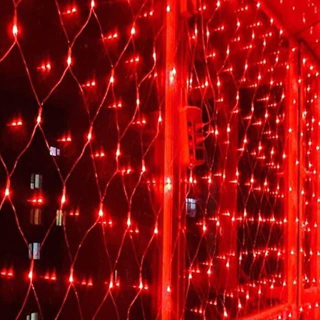 6x4m Net String Lights 880 LEDs Fishing Net String Lights Warm White Cold White Multi Color Waterproof Party Christmas Tree Wedding Patio Home Décor - Lasercutwraps Shop