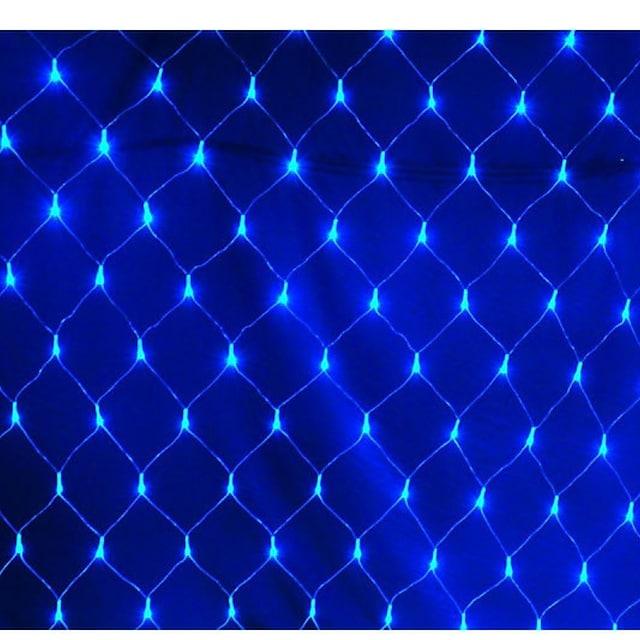 6x4m Net String Lights 880 LEDs Fishing Net String Lights Warm White Cold White Multi Color Waterproof Party Christmas Tree Wedding Patio Home Décor - Lasercutwraps Shop