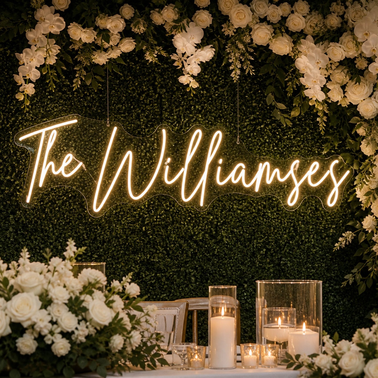 Custom Wedding Neon Sign | Personalized LED Decor to Keep After the Day