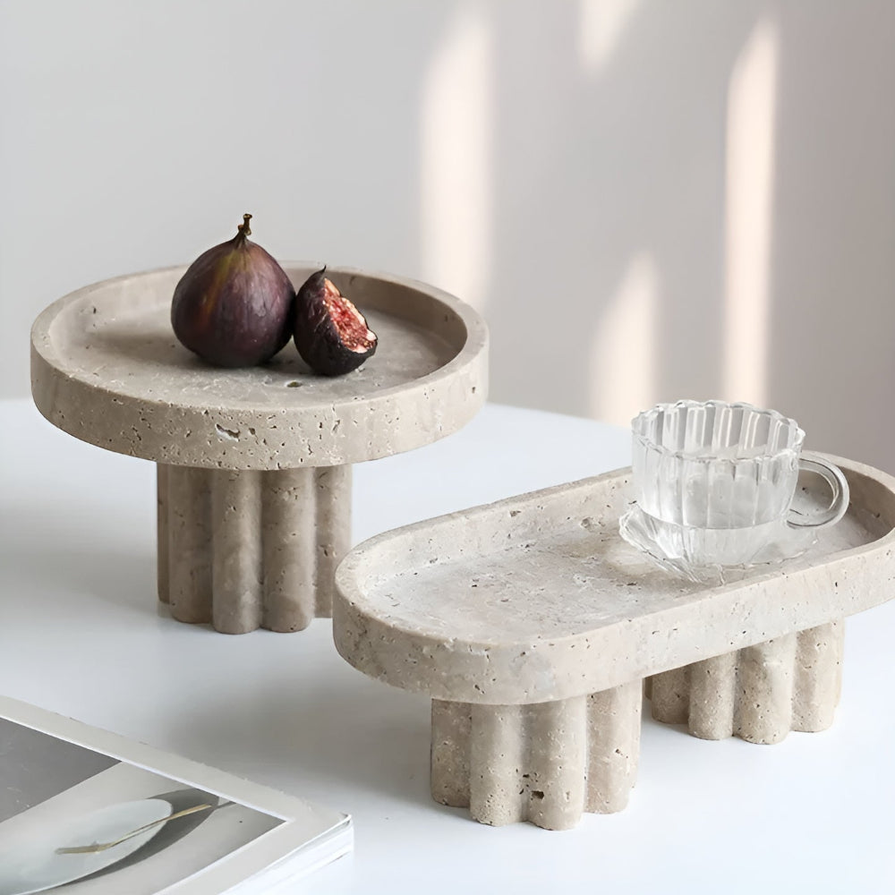 Pietra Natural Travertine Tray