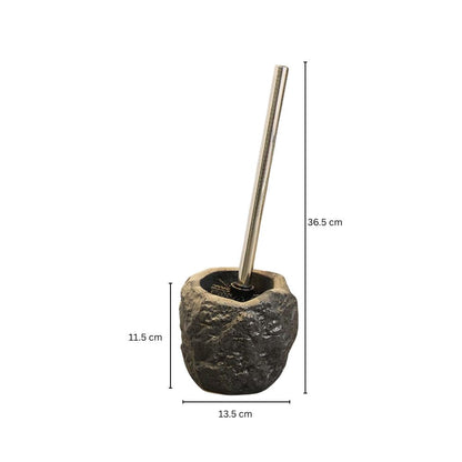 Retro Stone Ceramic Toilet Brush