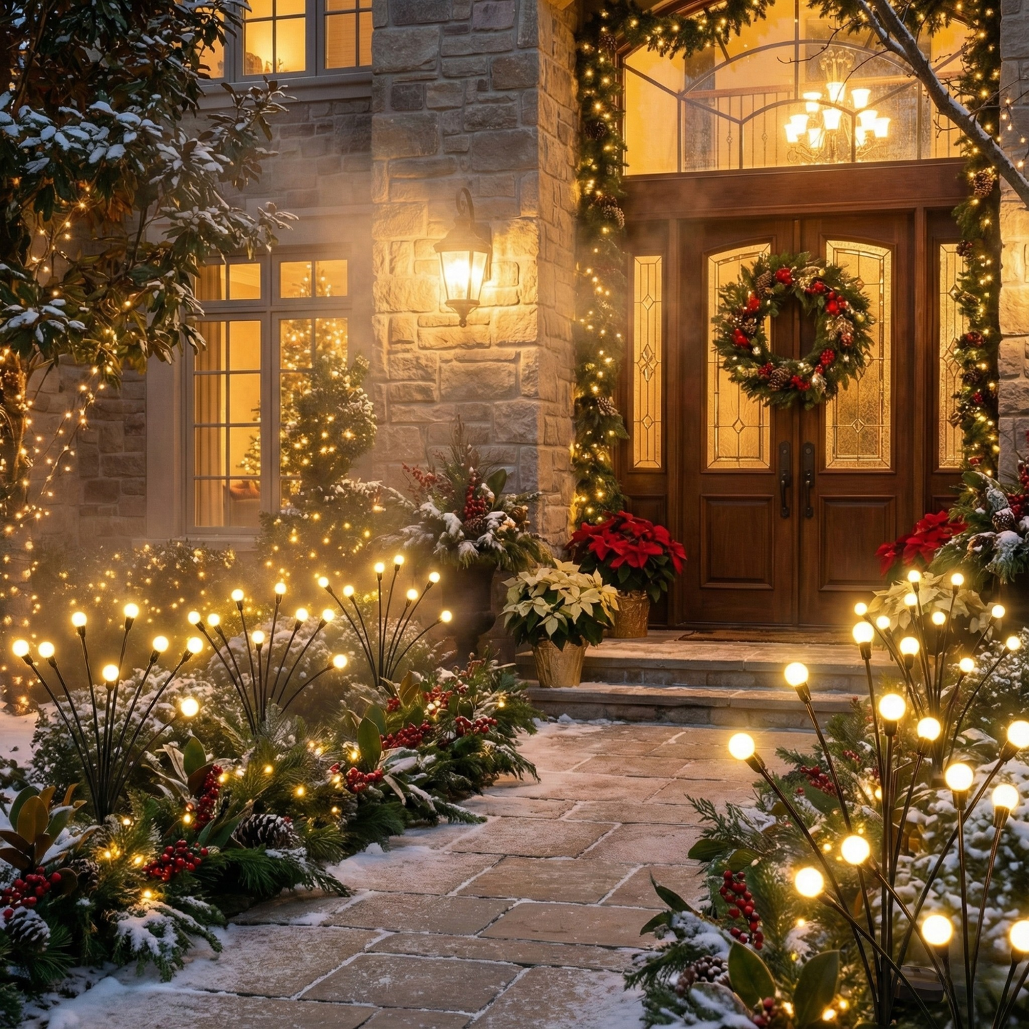 Solar Firefly Garden Lights