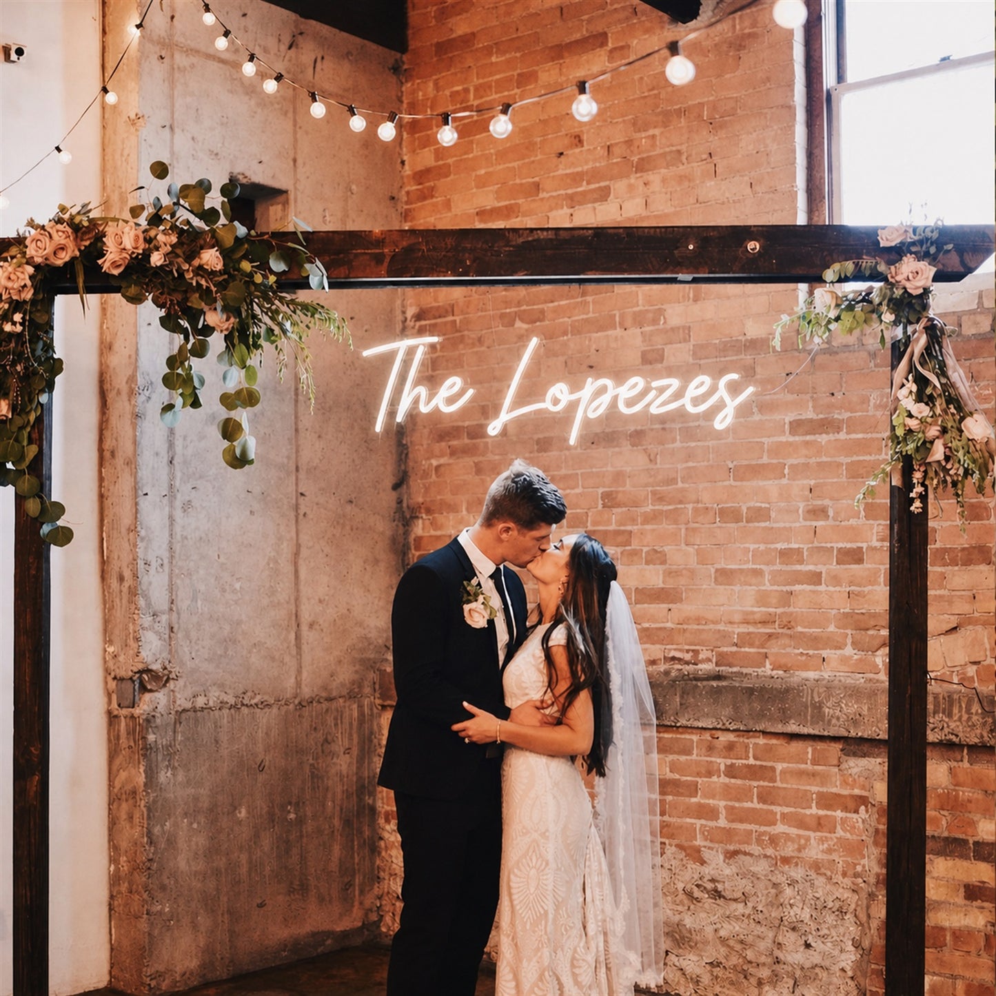 Personalized Wedding Neon Sign | Your Names, Your Message, Your Celebration