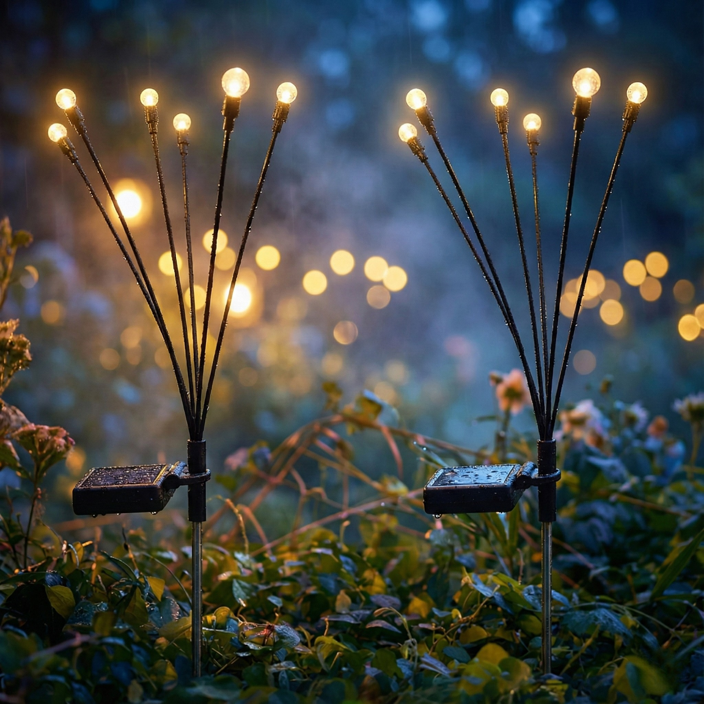 Solar Firefly Garden Lights