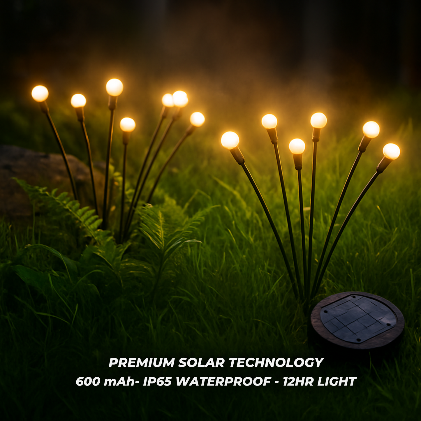 Solar Firefly Garden Lights