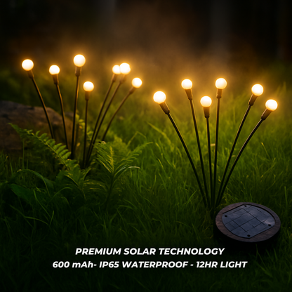 Solar Firefly Garden Lights
