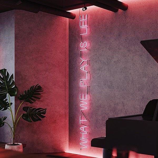 What We Play is Life Neon Signs, Neon Lights, LED Neon Signs for Room