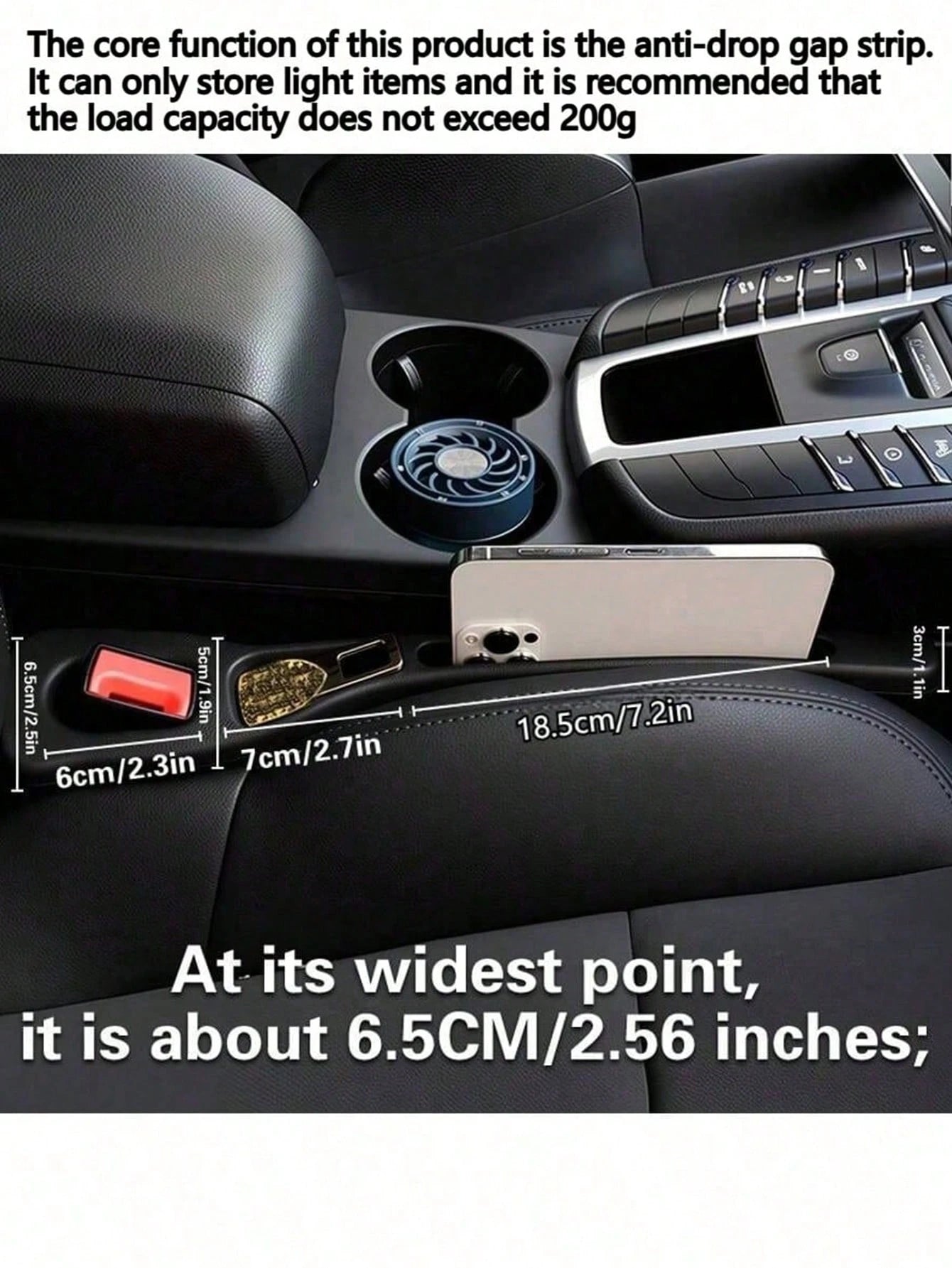 Car Seat Gap Filler & Storage Box