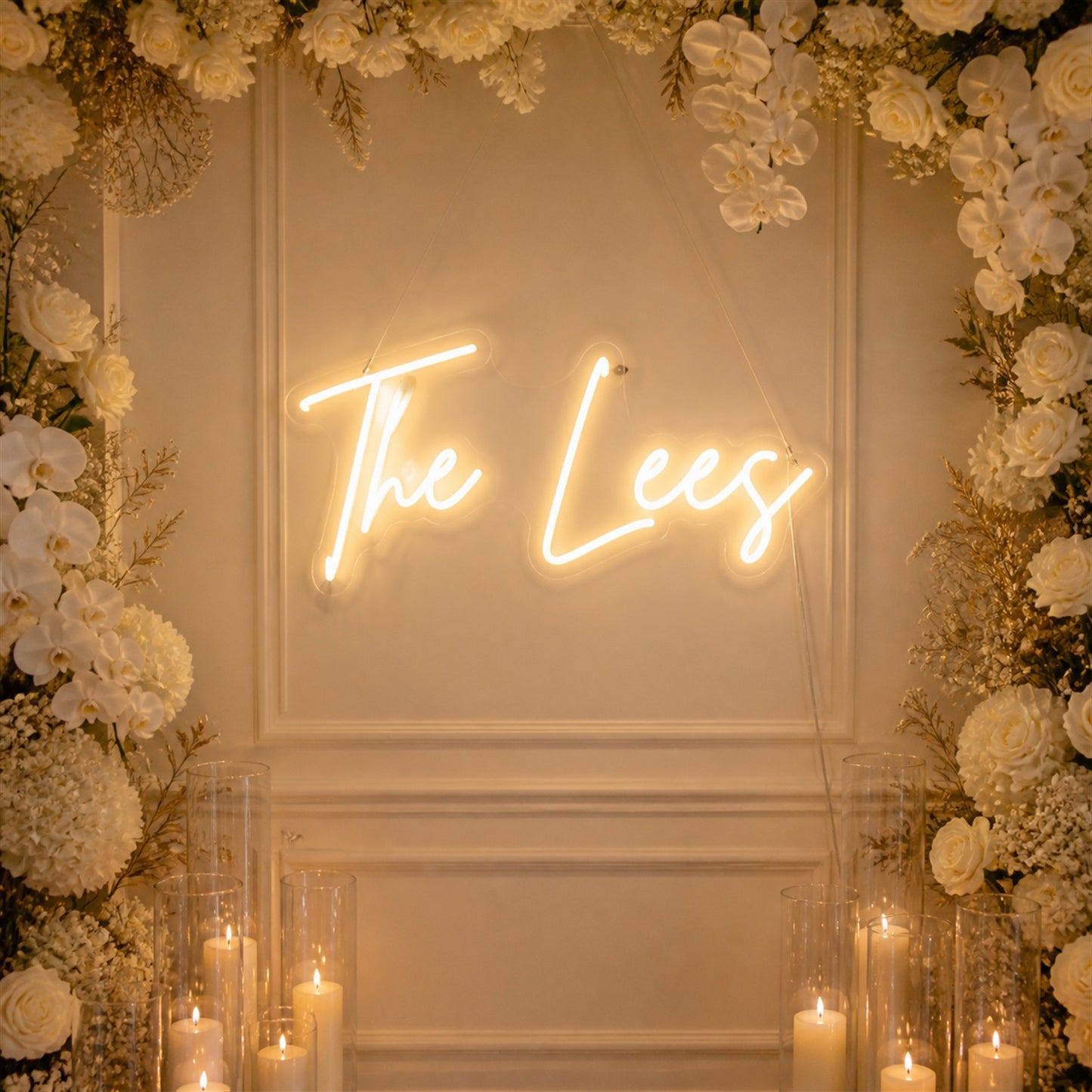 Custom Wedding Neon Sign | Personalized Names, Dates or a Favorite Phrase