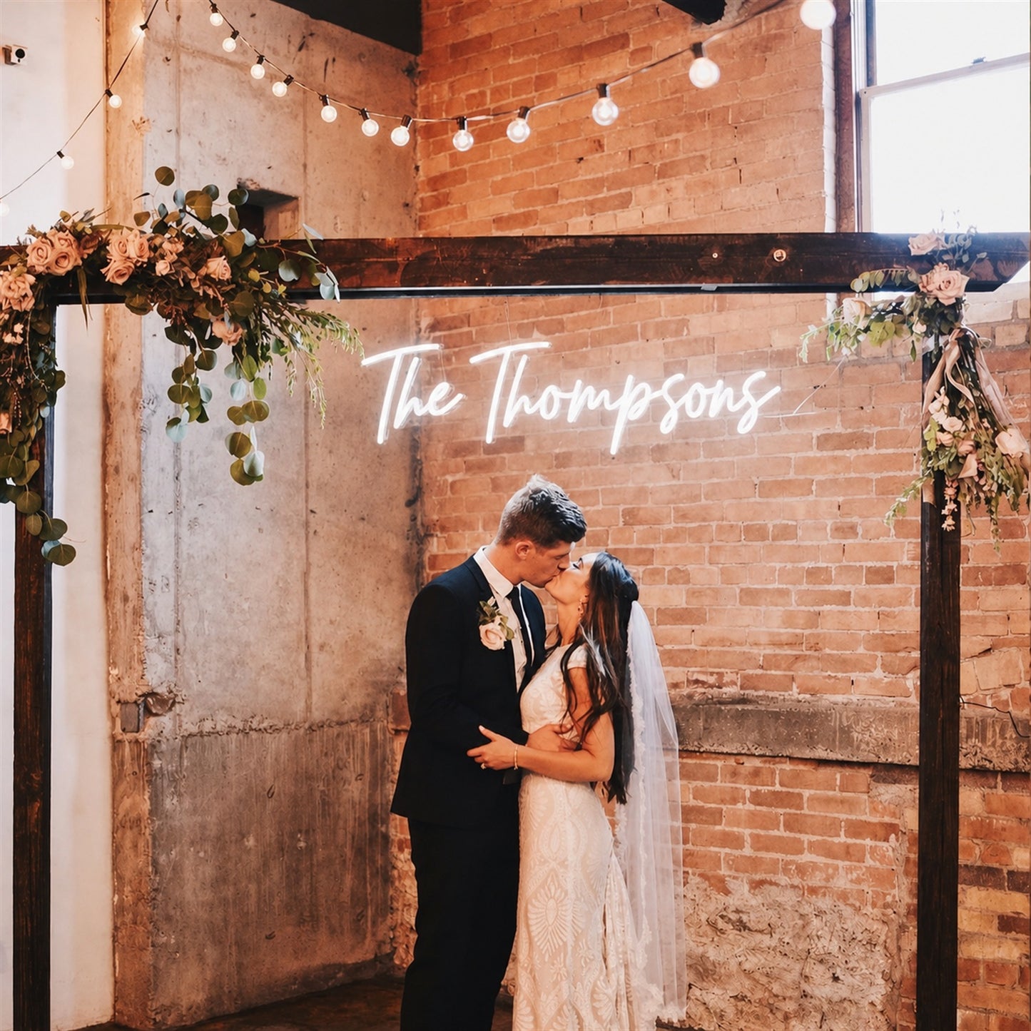 Custom LED Neon Wedding Sign | Personalized Decor for Your Evening Celebration