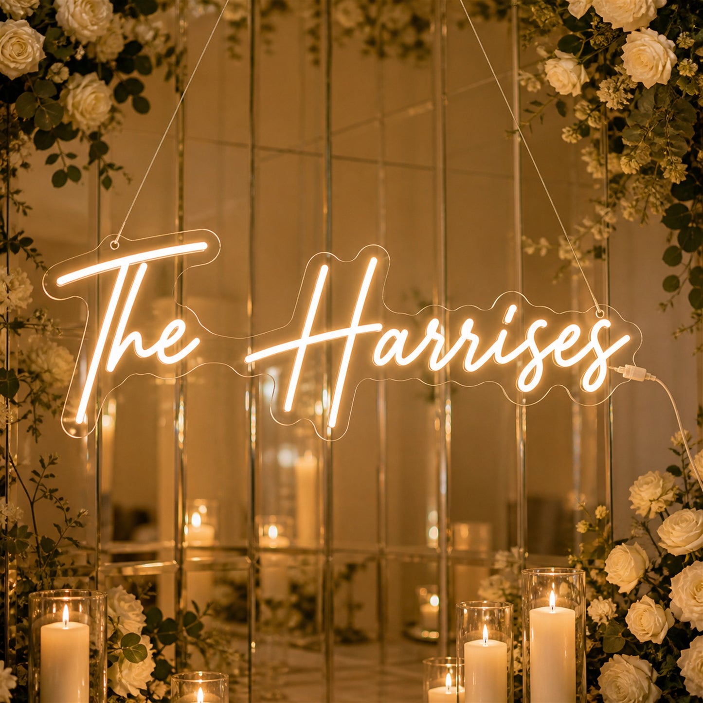 Custom Neon Wedding Decor | Personalized LED Names or a Meaningful Message