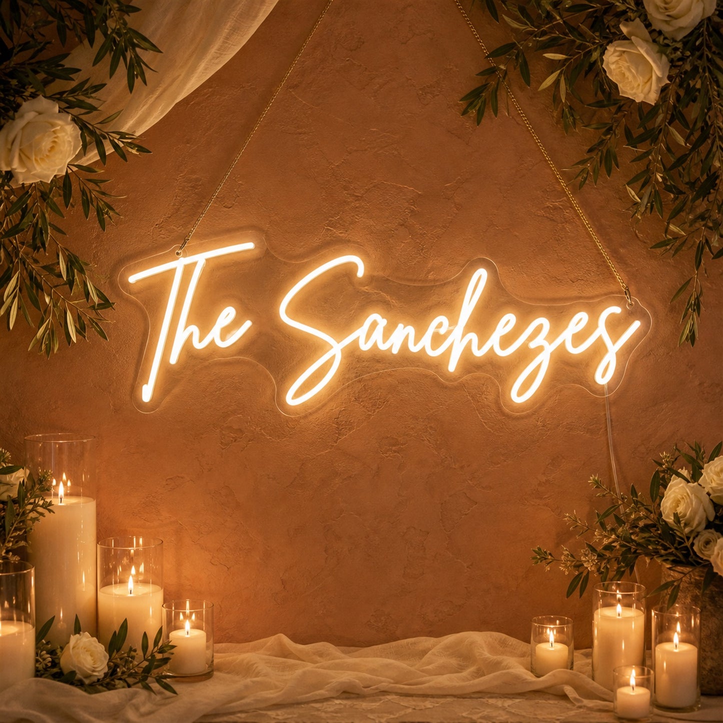 Personalized LED Neon Sign for Weddings | Custom Decor for Your Chosen Venue