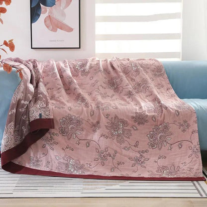 Floral Dream Comfort Cotton Blanket