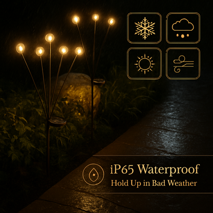 Solar Firefly Garden Lights