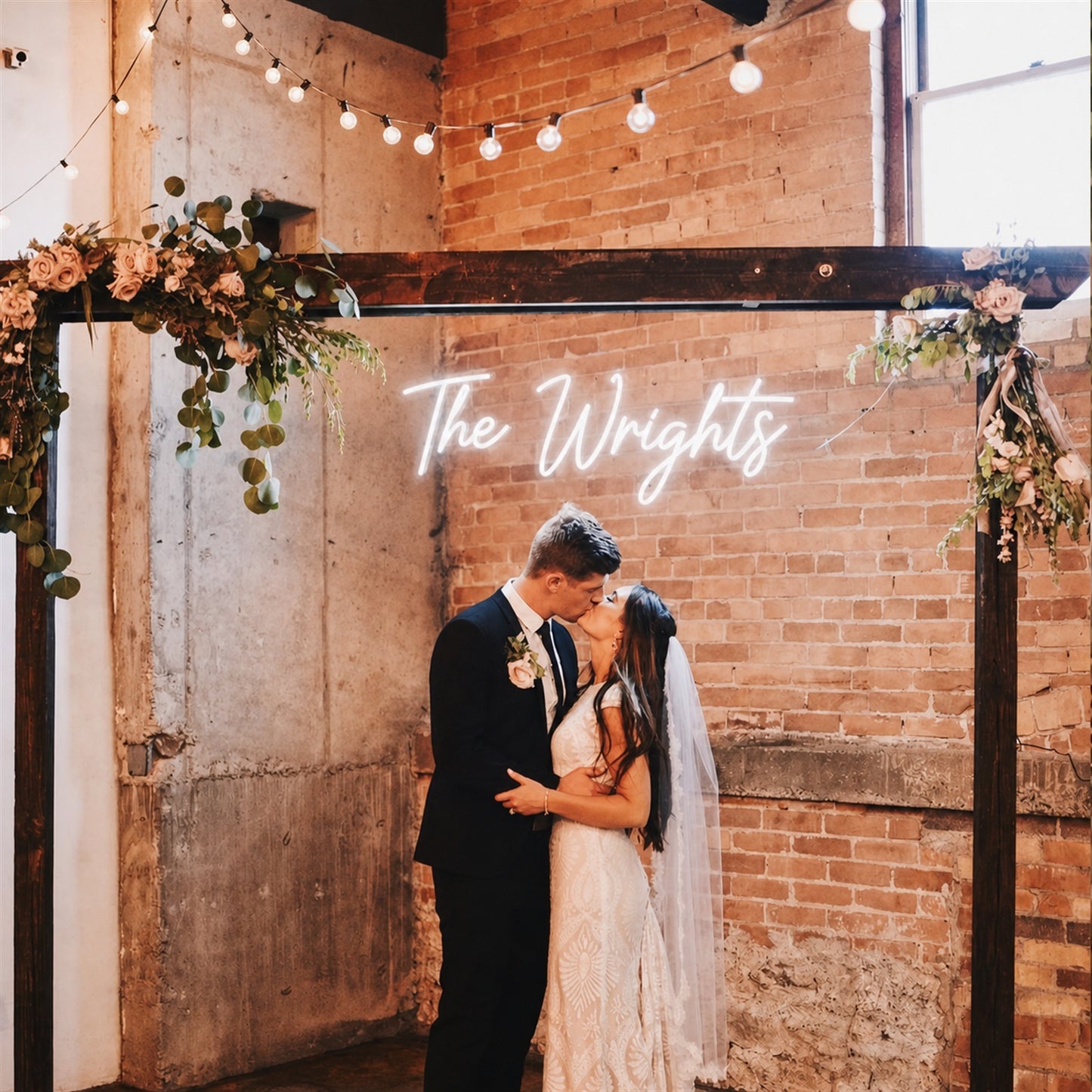 Personalized Wedding Neon Decor | Custom LED Sign Inspired by Your Words