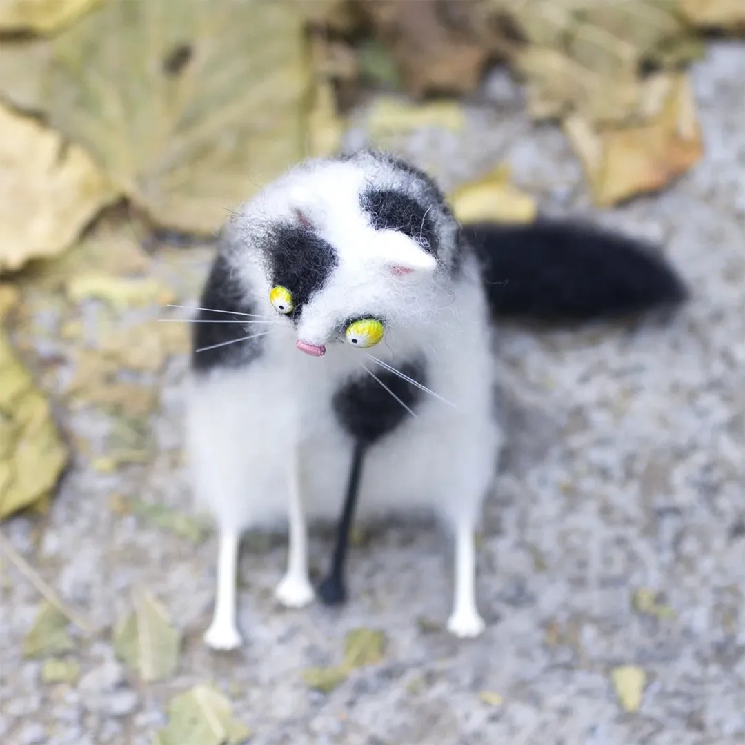 Wool Felt Familiars – Quirky Handmade Companions