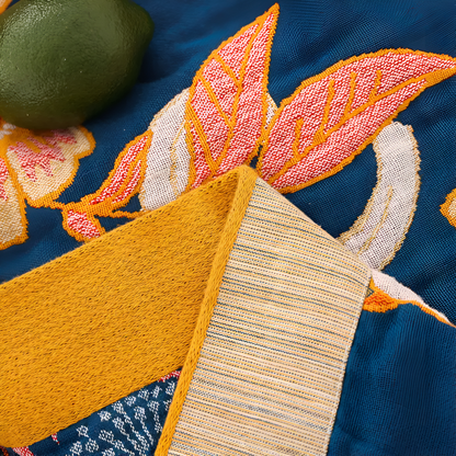 Soft Reversible Floral Cotton Blanket