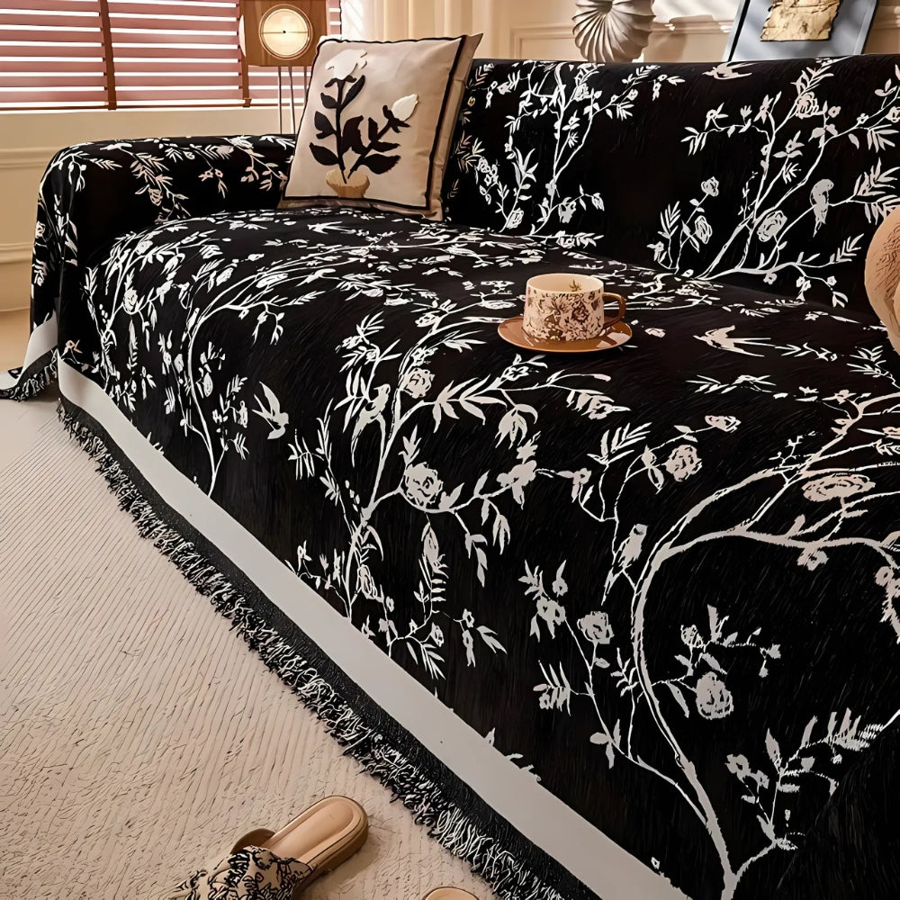 Ormel Elegant Chenille Sofa Cover