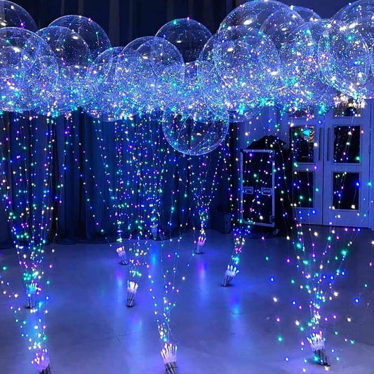Reusable LED Balloons for Quinceañera Glam