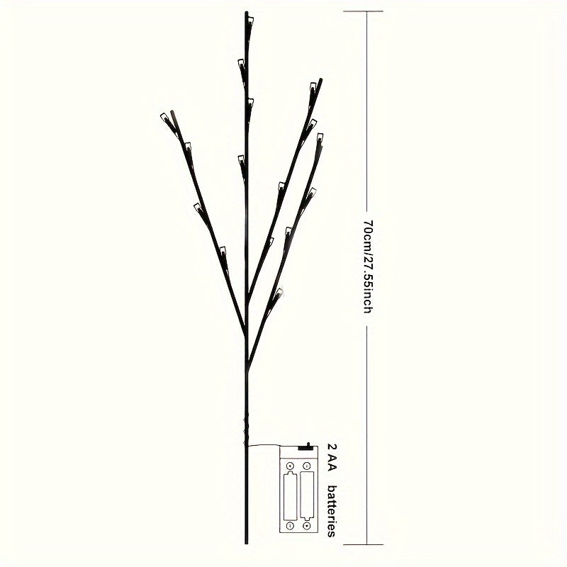 5pc branch lights - Wedding interior decoration lighting, birthday and Christmas - Fairy tale lights with branch design