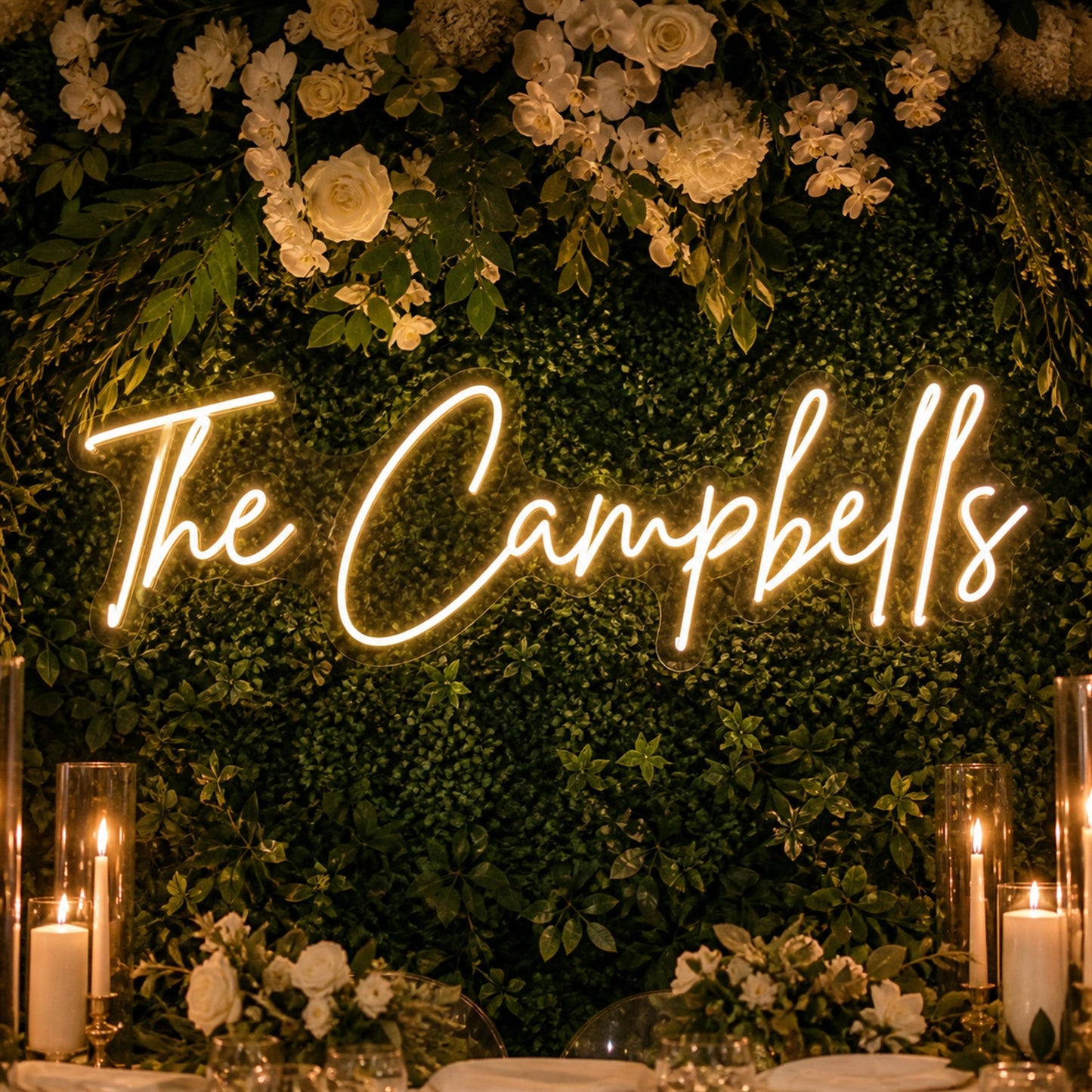Custom Wedding Neon Sign | Personalized LED Decor for Every Part of the Celebration