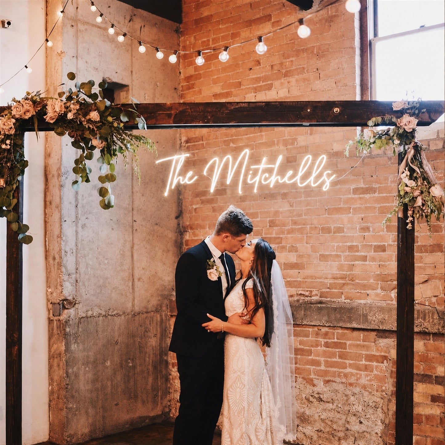 Personalized LED Wedding Sign | Custom Neon Decor for Your Welcome Display