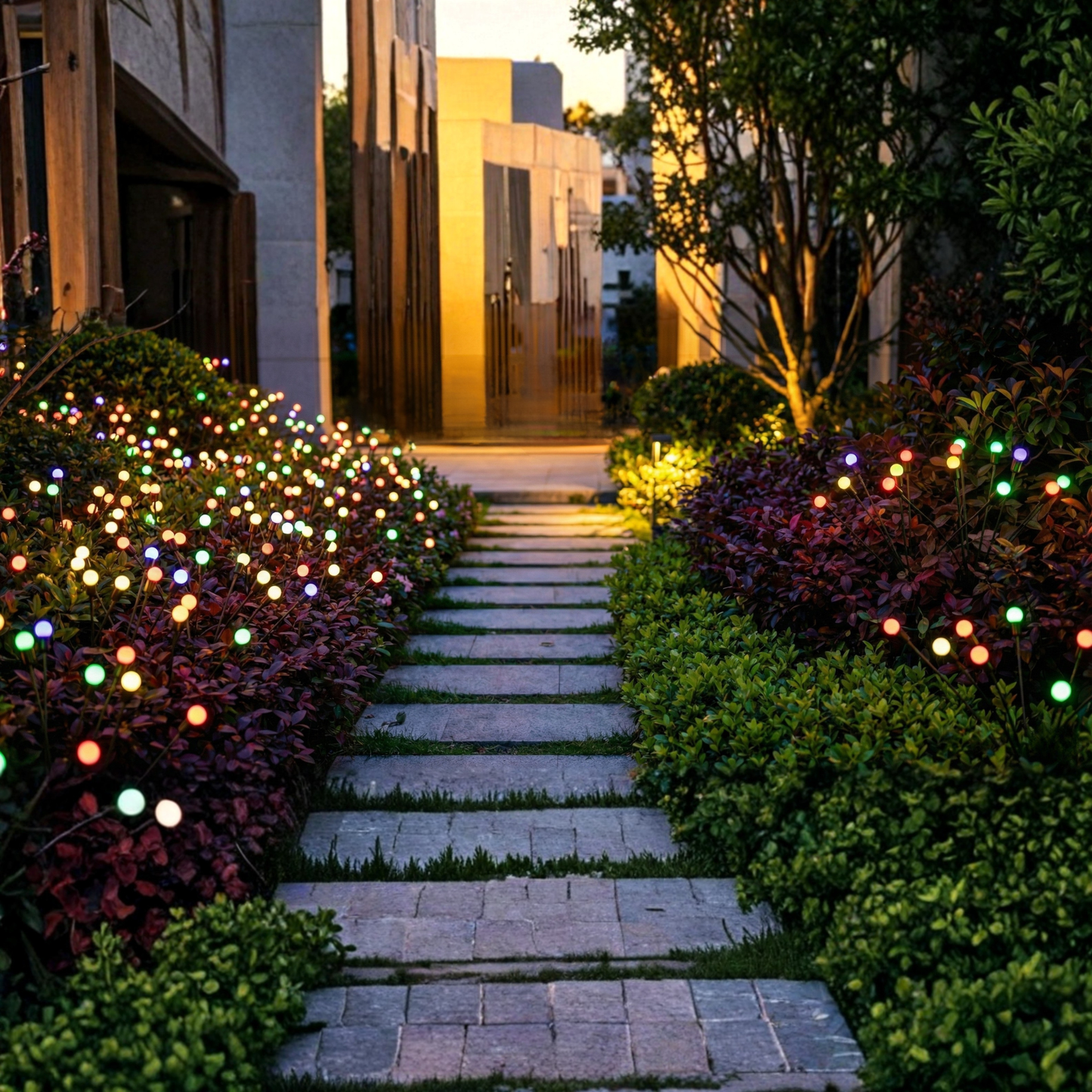 Solar Firefly Garden Lights