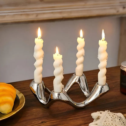 Cosmic Ripple Candle Holder