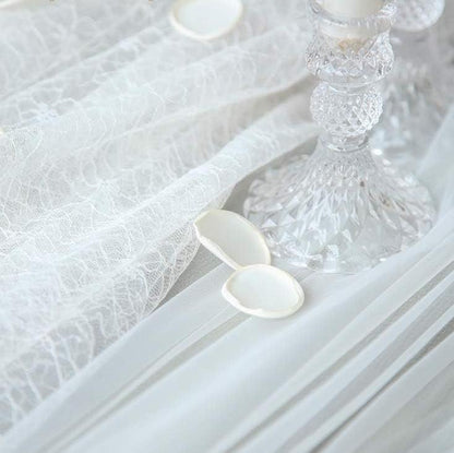 300pcs Silk Rose Petals Ivory Flower Petals for Wedding Flower Girl Basket White Aisle Scatter Dinner Table Centerpieces