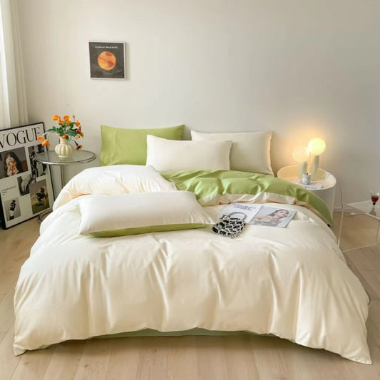 Lustova Cotton Duvet Cover | 3pcs Set
