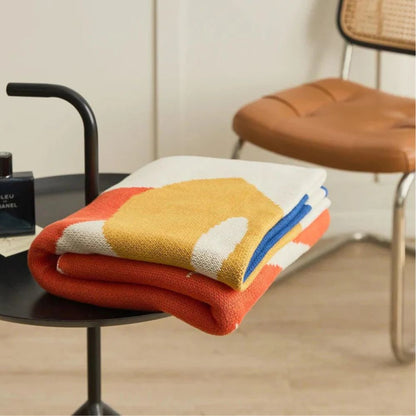 Tropical Breeze Knit Blanket