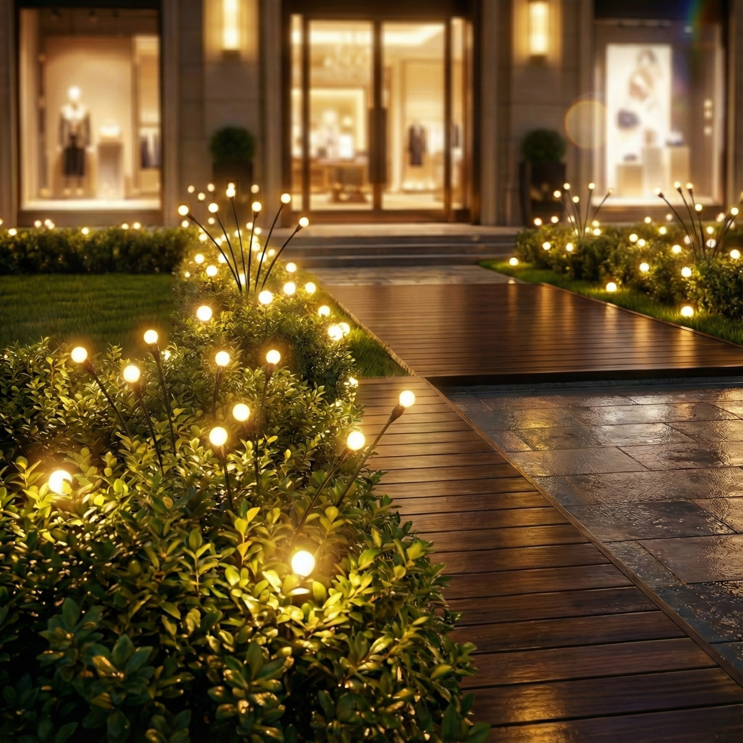 Solar Firefly Garden Lights