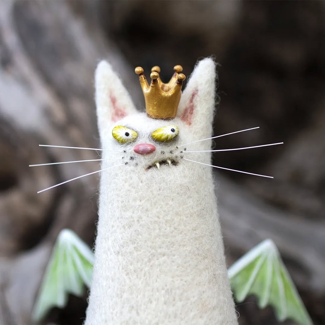 Wool Felt Familiars – Quirky Handmade Companions