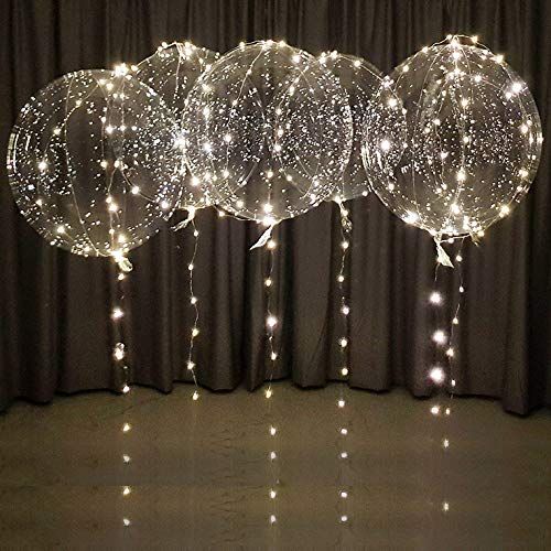 Wedding Decoration Ideas with Led Bobo Balloons