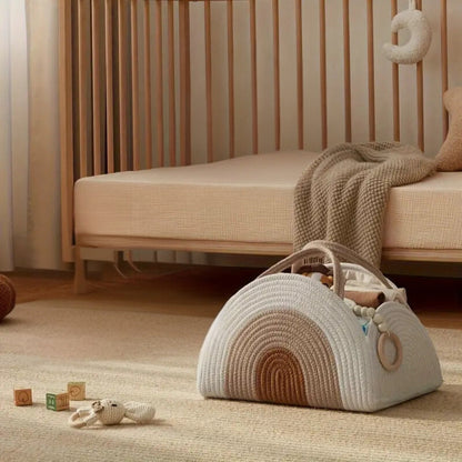 Neutral Tone Baby Storage Organizer