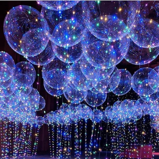 Elegant Birthday Glow: Reusable LED Balloons for Milestone Celebrations - Lasercutwraps Shop