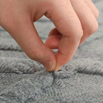 Diamond Jacquard Bath Mat