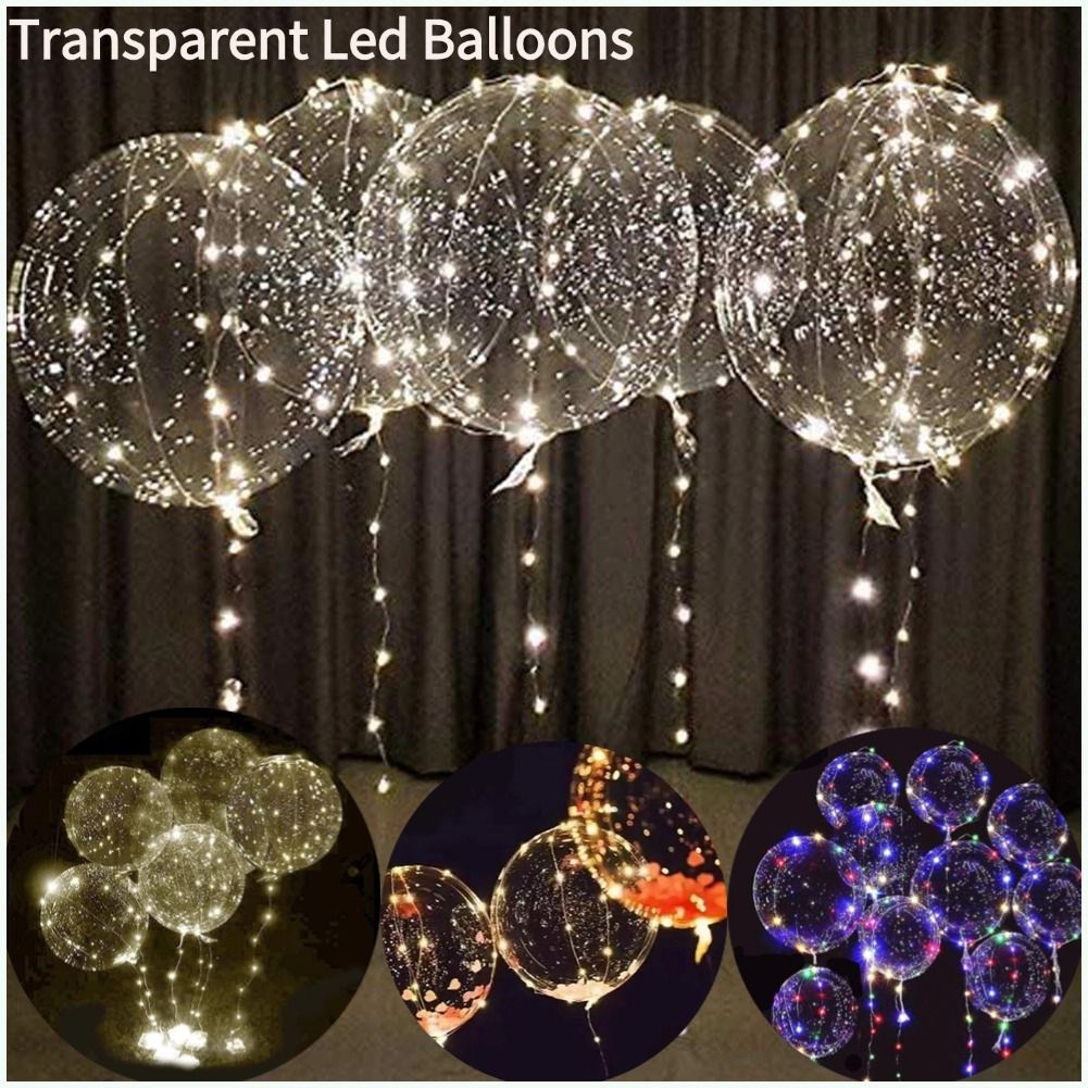 Reusable LED Balloons for Birthday, Wedding, and Home Party Decorations