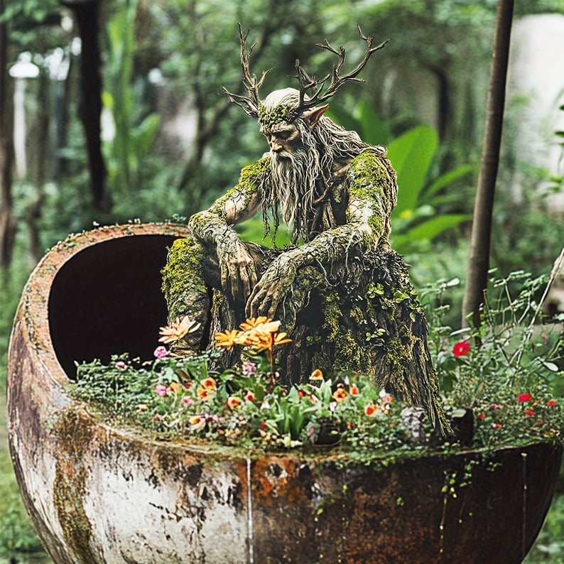 MysticBloom - Enchanted Garden Stake Decorative Outdoor Accent